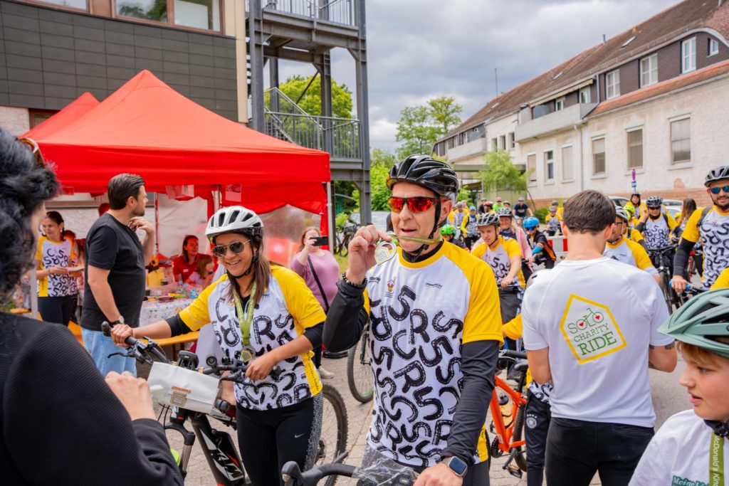 Teilnehmer des Charity Race der McDonald's Kinderhilfe Stiftung.